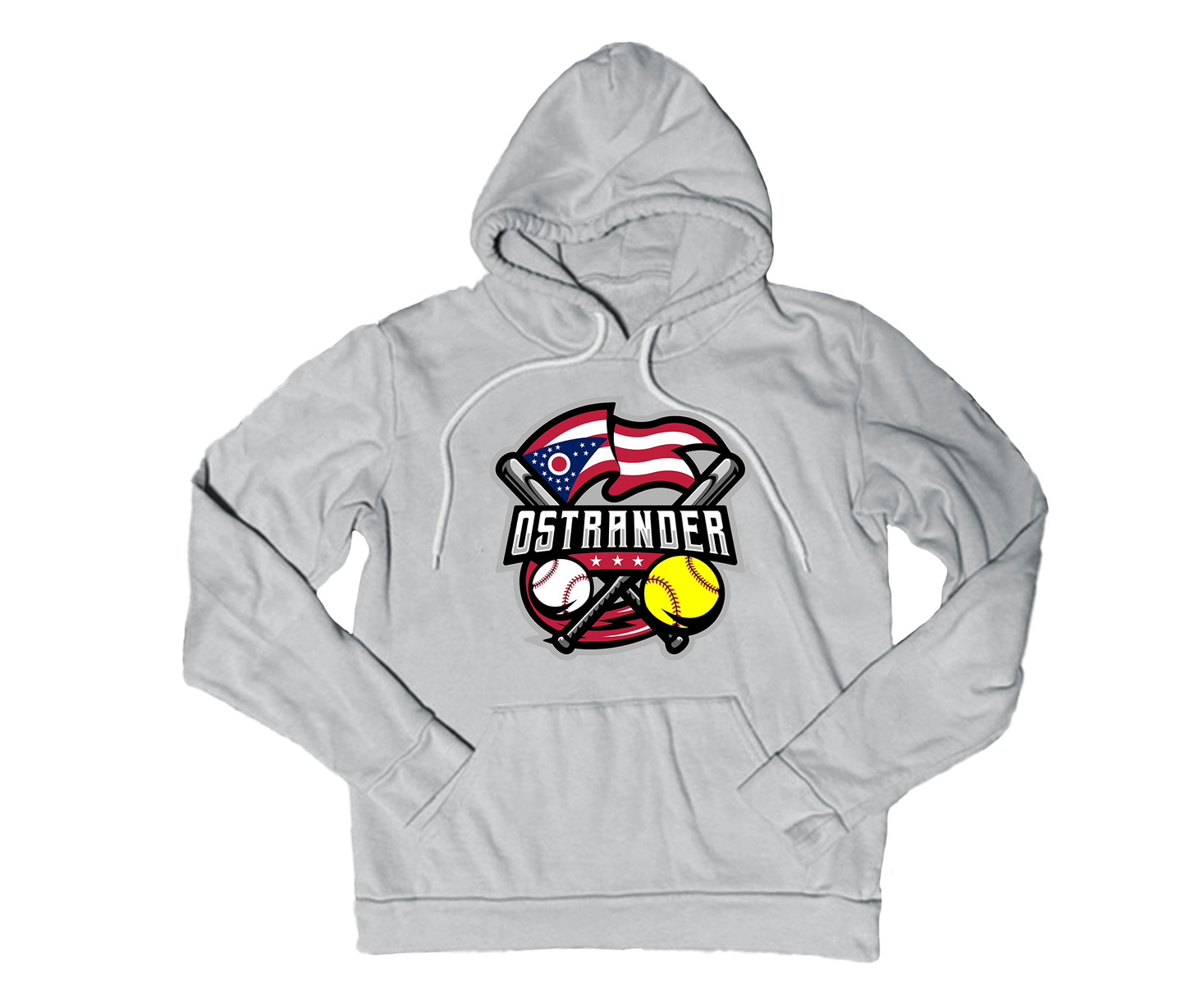 Ostrander Baseball/Softball 2024 Official Logo Unisex Hoodie