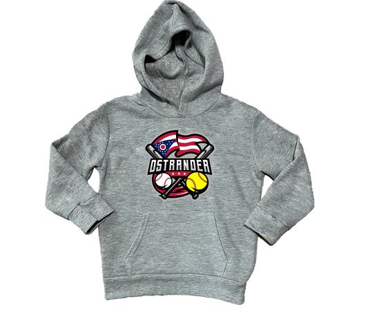 Ostrander Baseball/Softball 2024 Official Logo Toddler & Youth Hoodie