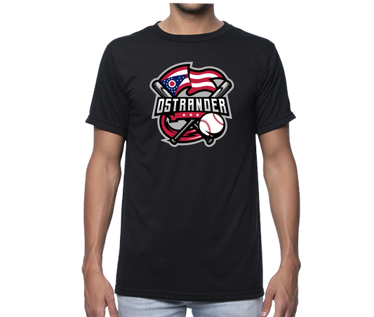Ostrander Baseball 2024 Official Logo Unisex Short Sleeve Tee