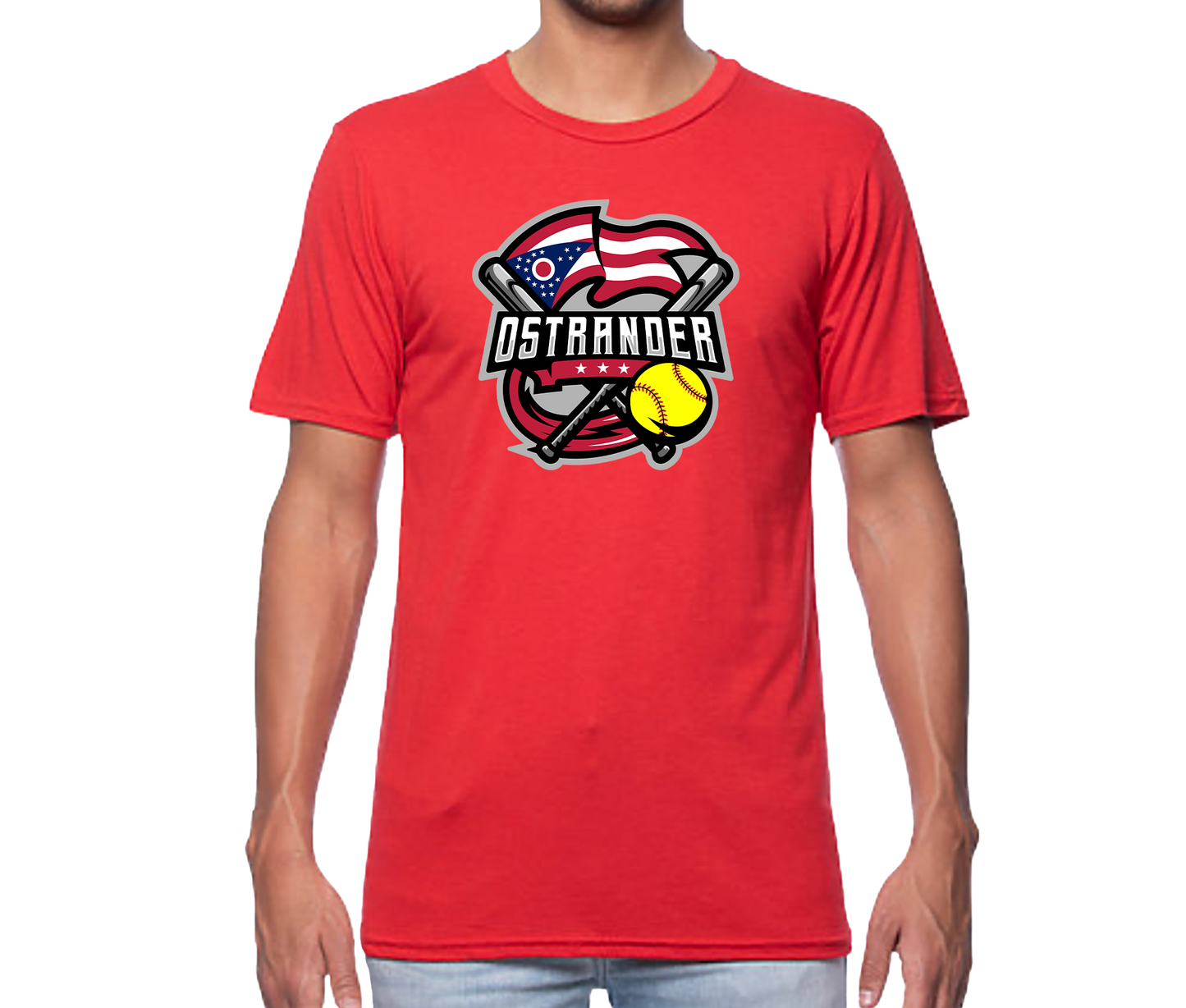 Ostrander Softball 2024 Official Logo Unisex Short Sleeve Tee