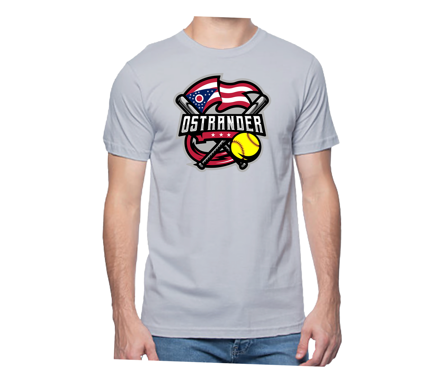 Ostrander Softball 2024 Official Logo Unisex Short Sleeve Tee