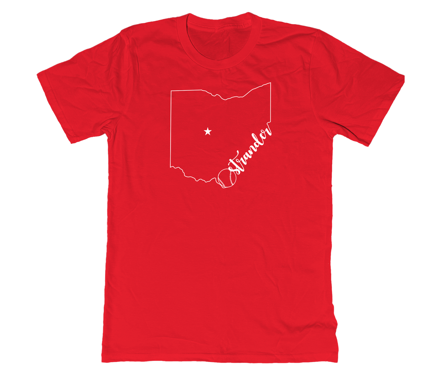 Ostrander OH Outline Unisex Short Sleeve Tee