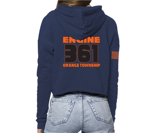 OTFD Engine 361 Women's Crop Hoodie