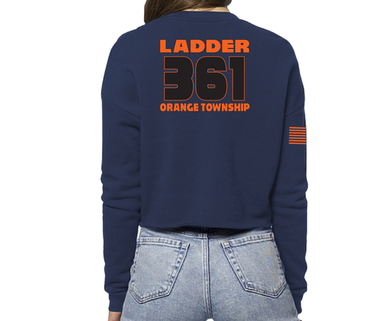 OTFD Ladder 361 Women's Crop Crew Sweatshirt