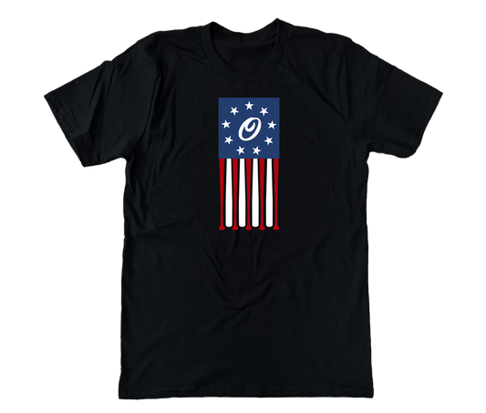 Ostrander Flag Unisex Short Sleeve Tee