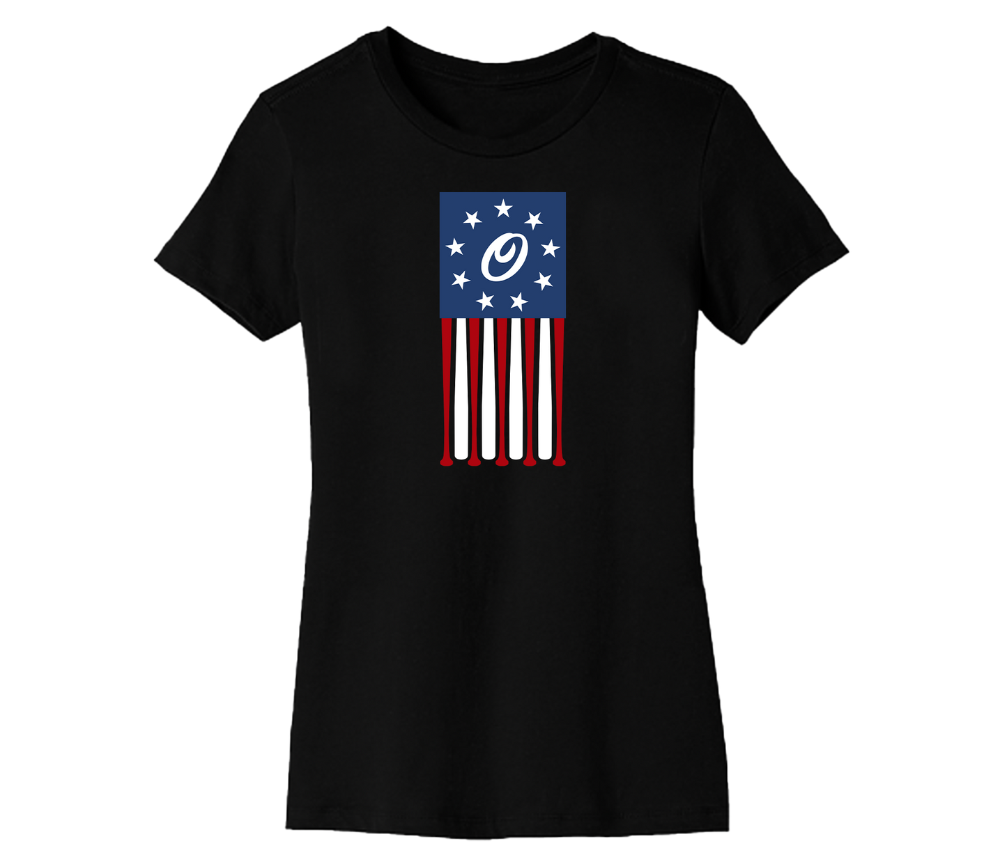 Ostrander Flag Women's Short Sleeve Tee