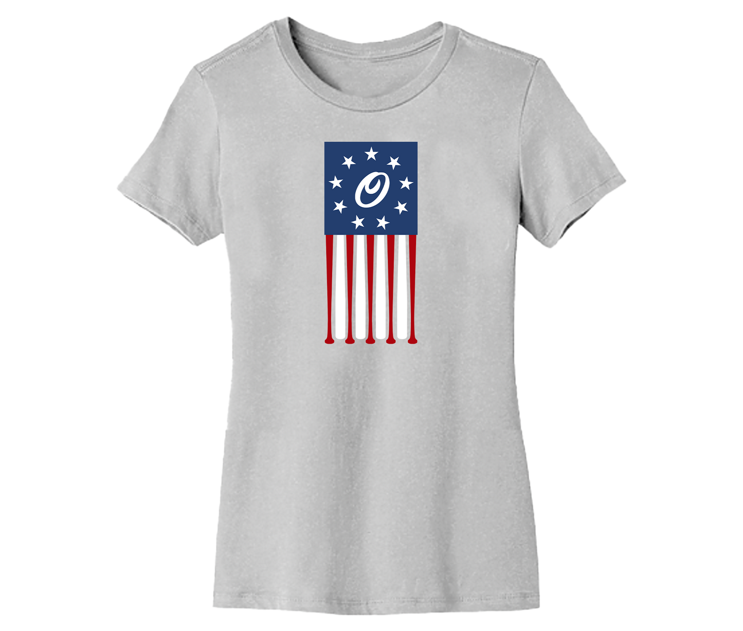 Ostrander Flag Women's Short Sleeve Tee