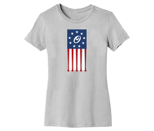 Ostrander Flag Women's Short Sleeve Tee