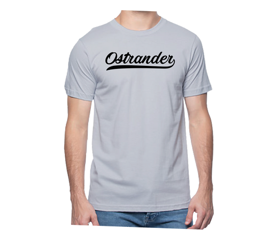 Ostrander Script Unisex Short Sleeve Tee