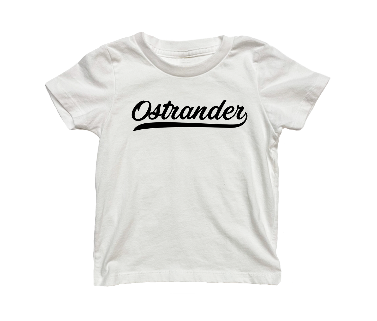 Ostrander Script Toddler & Youth Short Sleeve T-shirt