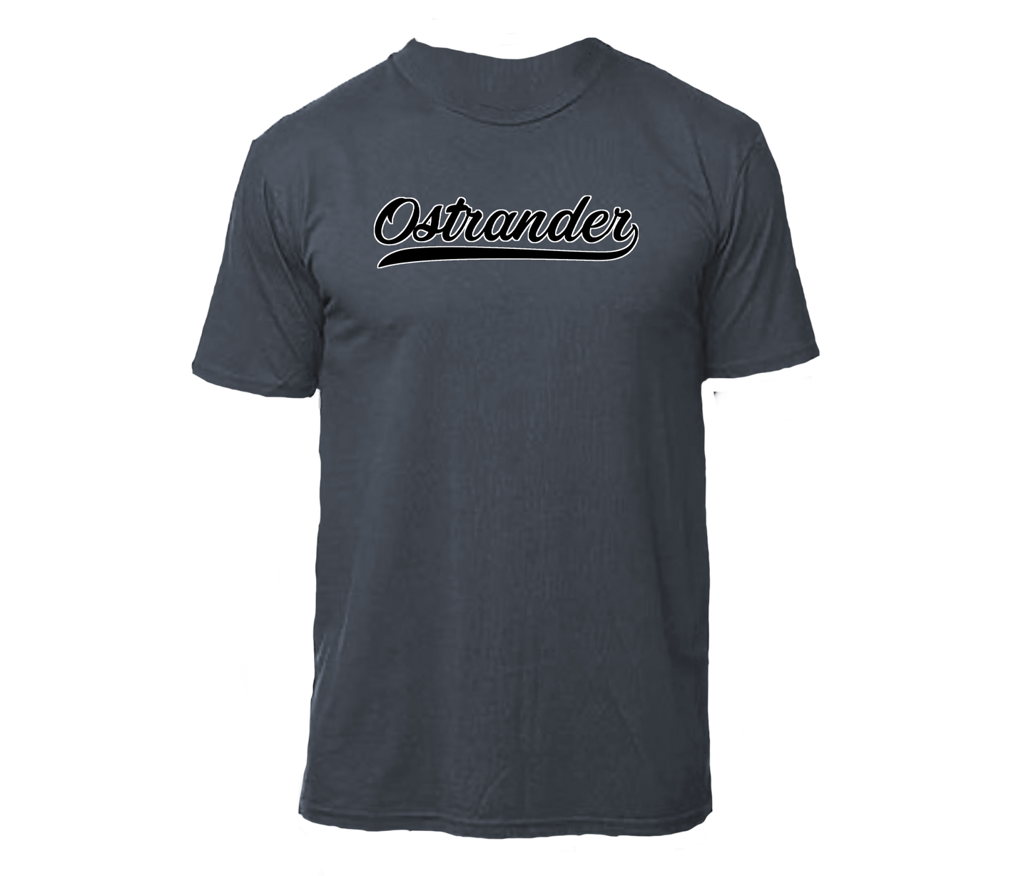 Ostrander Script Unisex Athletic T-shirt