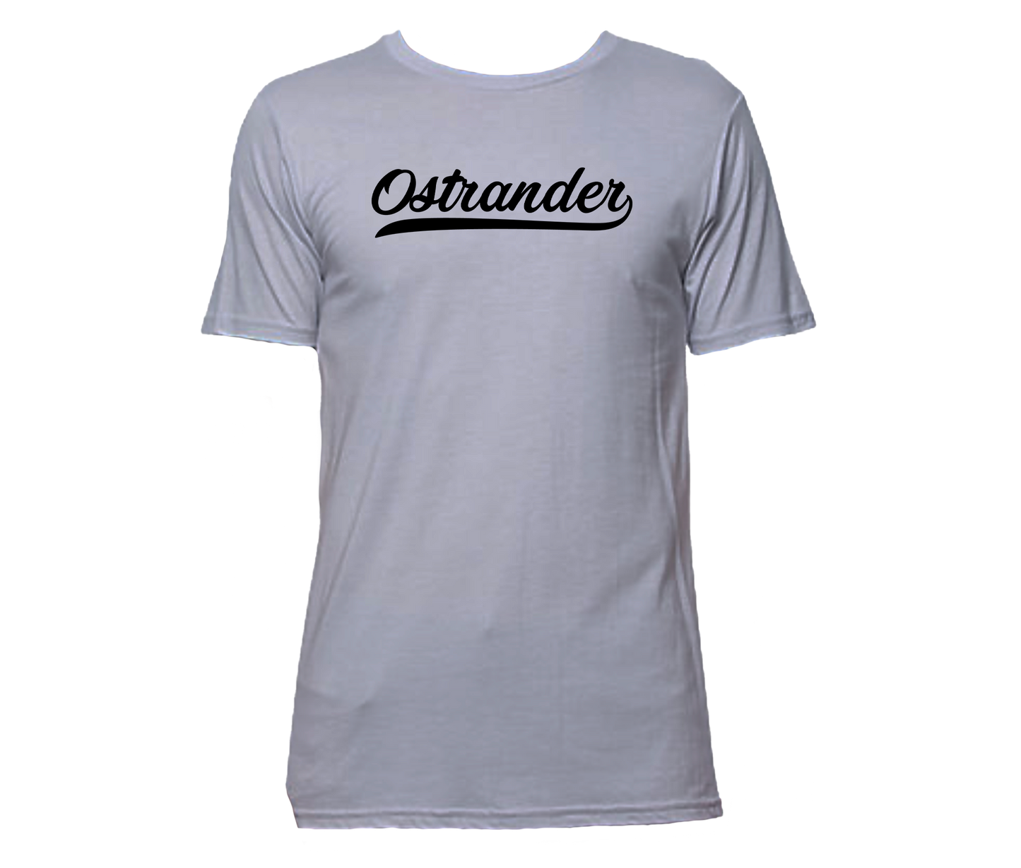 Ostrander Script Unisex Athletic T-shirt