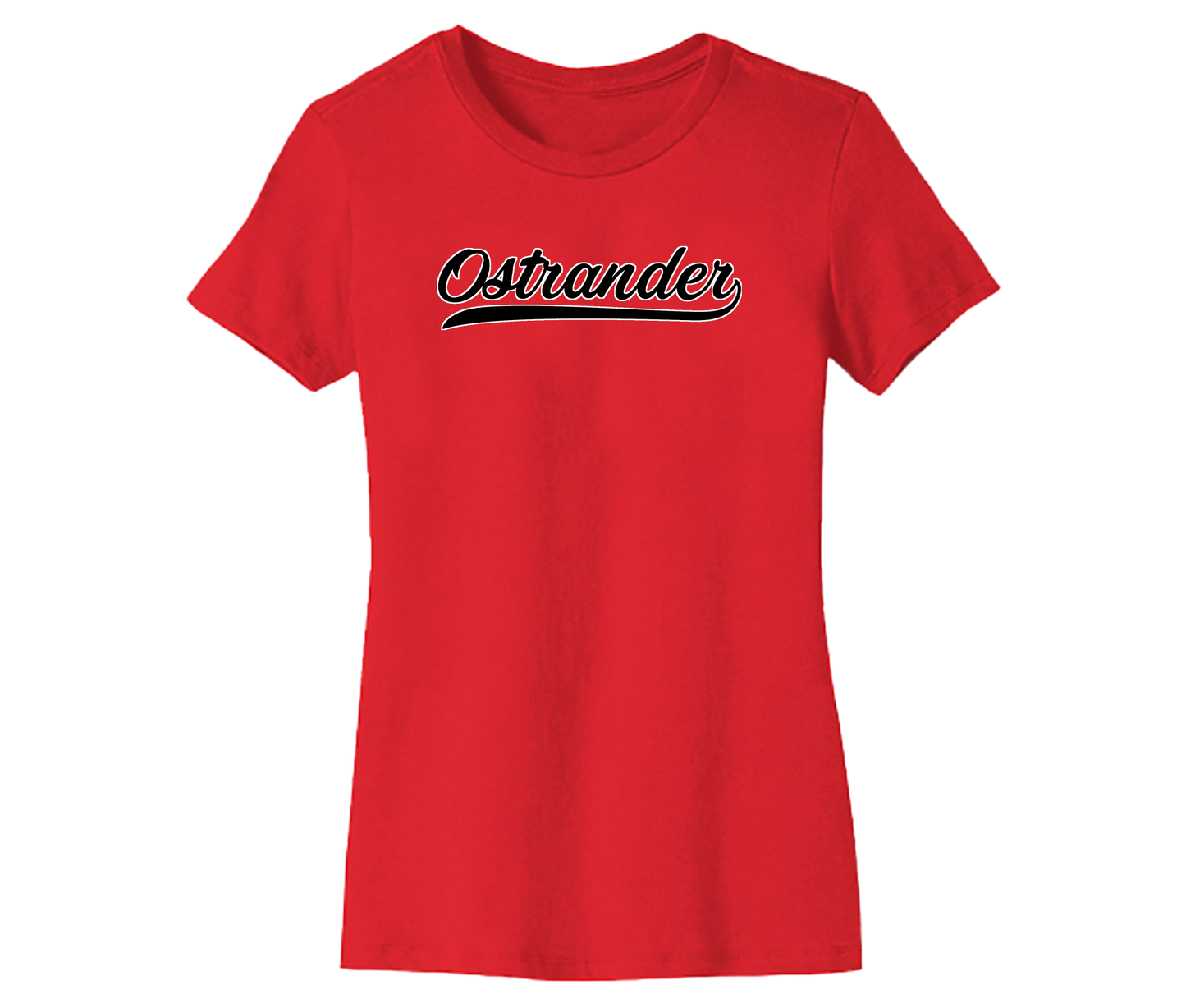 Ostrander Script Women's Short Sleeve Tee