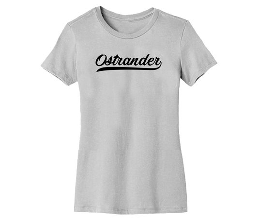 Ostrander Script Women's Short Sleeve Tee