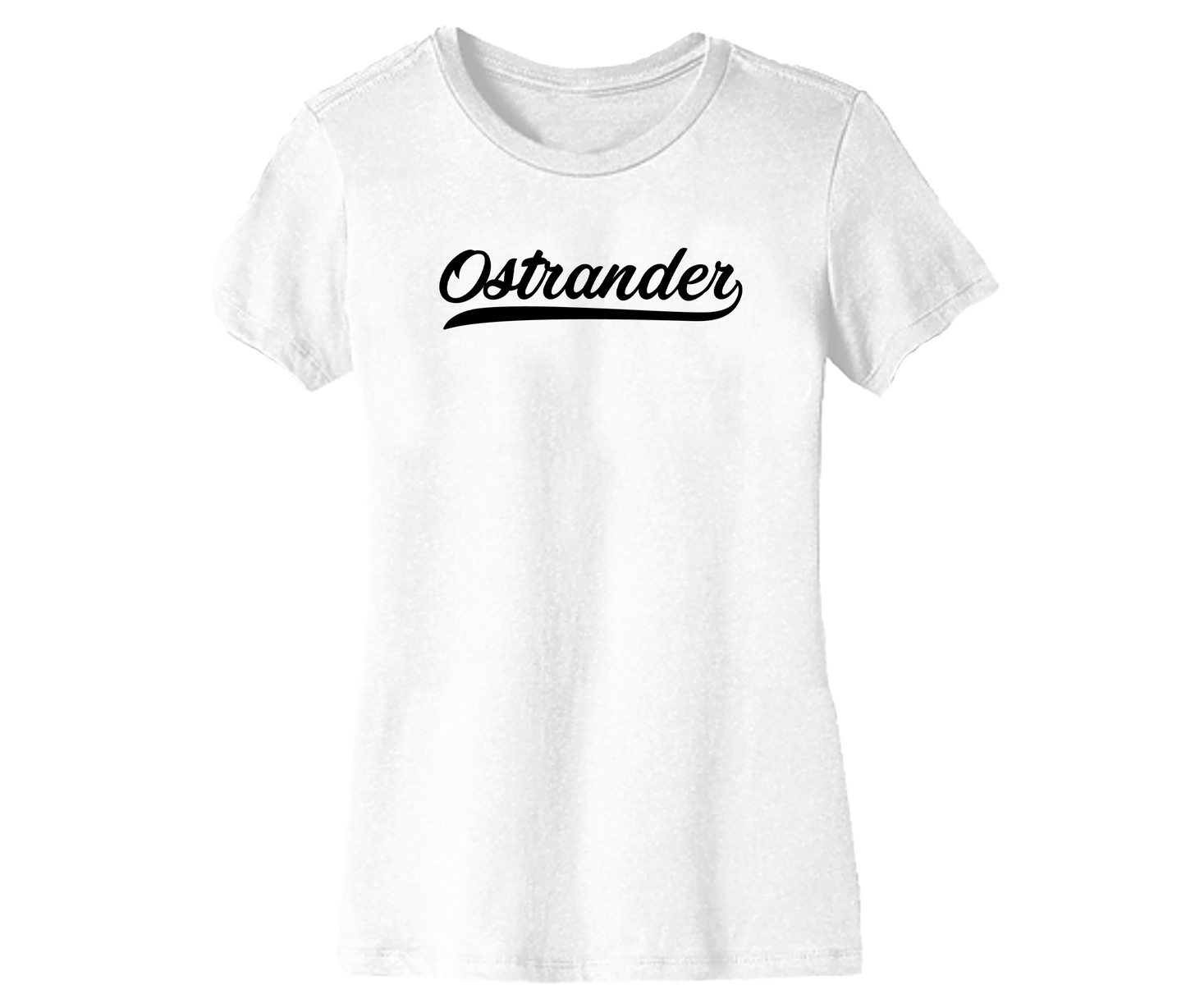 Ostrander Script Women's Short Sleeve Tee