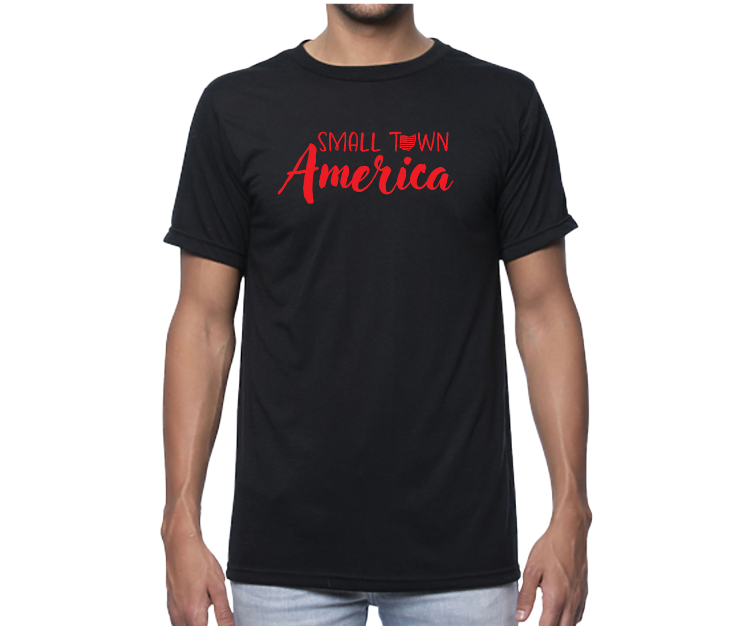 Small Town America Short Sleeve Unisex T-shirt
