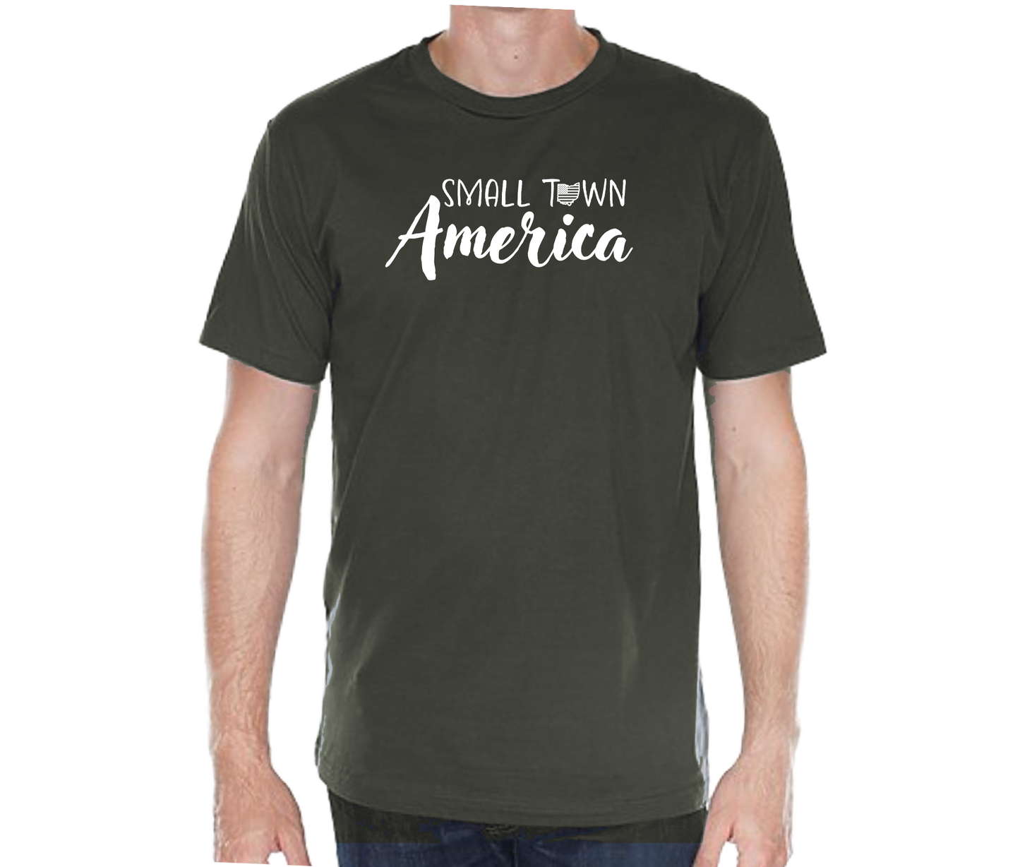 Small Town America Short Sleeve Unisex T-shirt