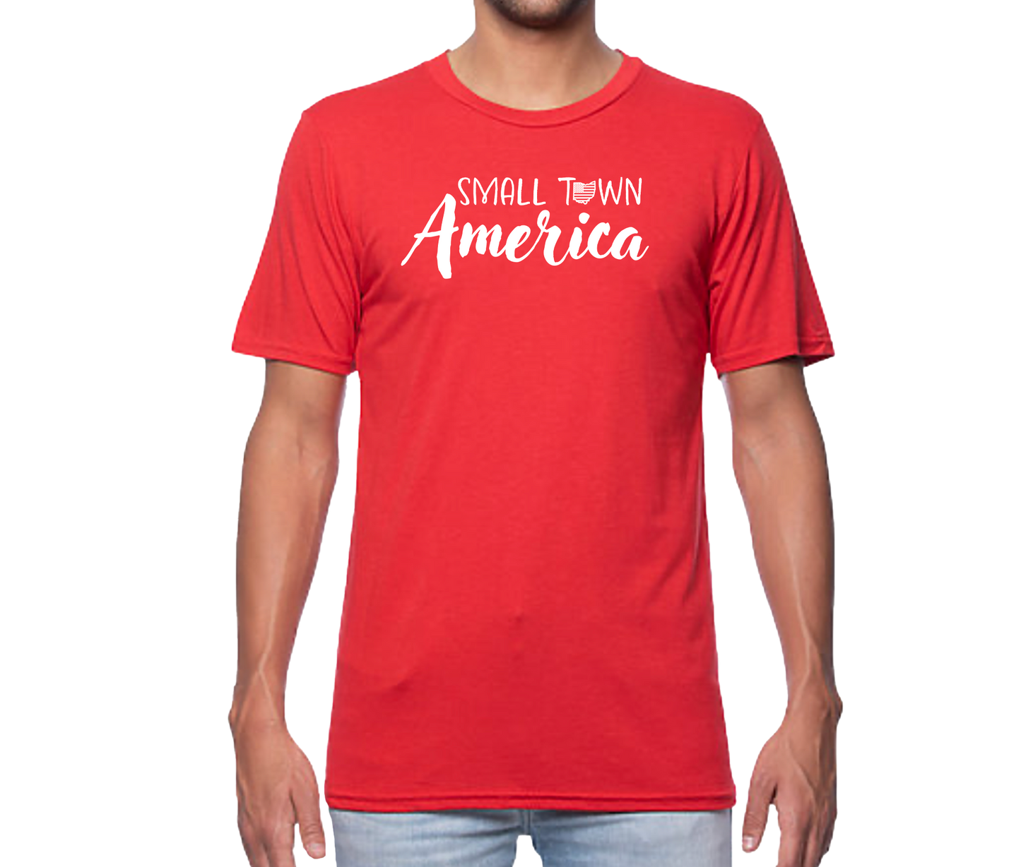 Small Town America Short Sleeve Unisex T-shirt