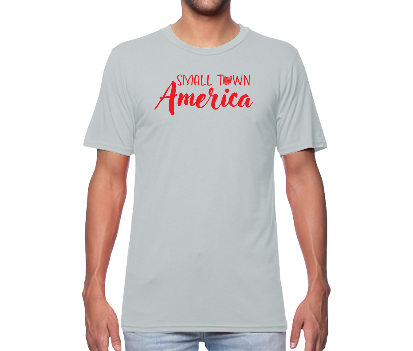 Small Town America Short Sleeve Unisex T-shirt